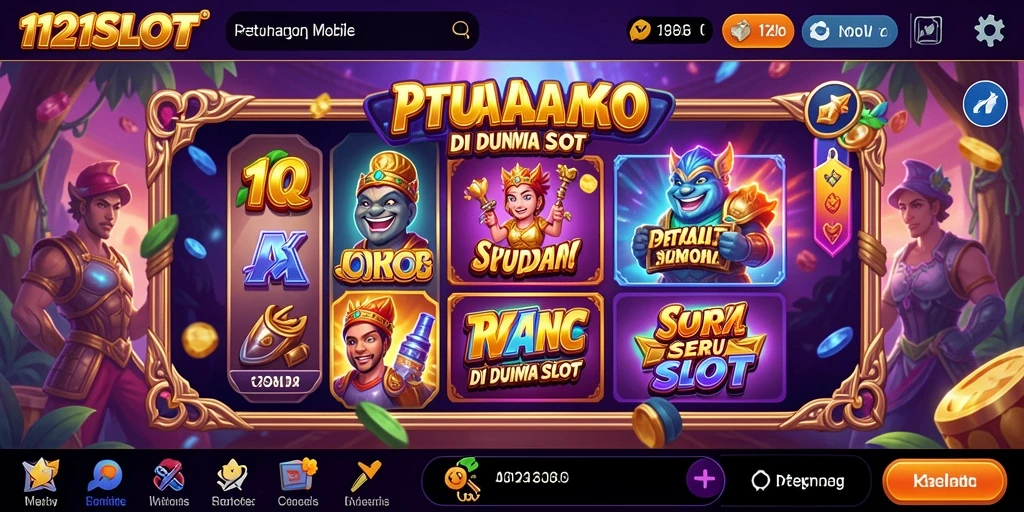 Tampilan gameplay seru di dunia petualangan 1121SLOT.