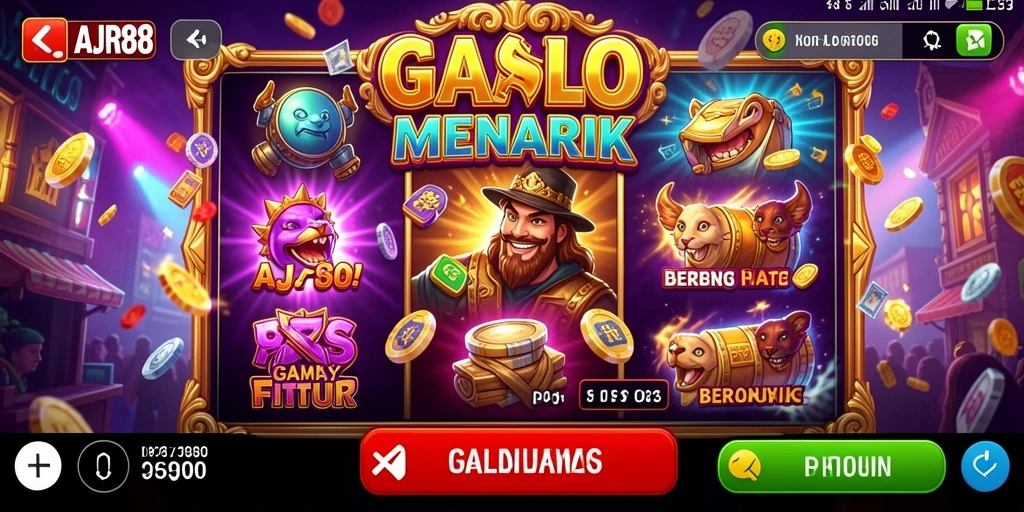 Tampilan gameplay AJR88 yang menegangkan dan memikat.