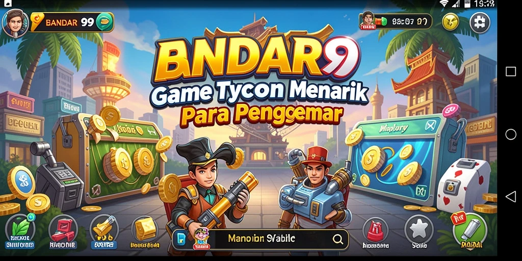 Gameplay seru BANDAR99 dengan tantangan Tycoon.