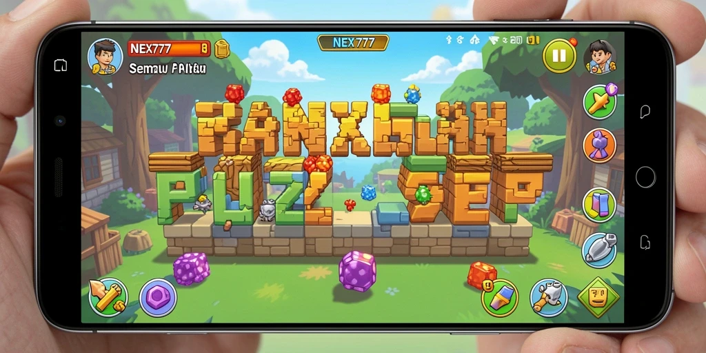 Tampilan gameplay seru di NEX777 yang penuh dengan teka-teki menantang.
